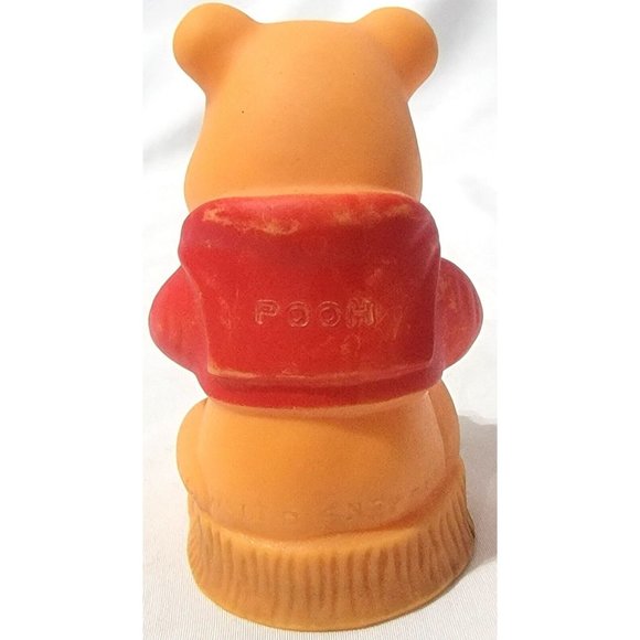 Disney WINNIE THE POOH Bear rubber squeak toy Sears Roebuck #29-15916 VINTAGE - Picture 7 of 10